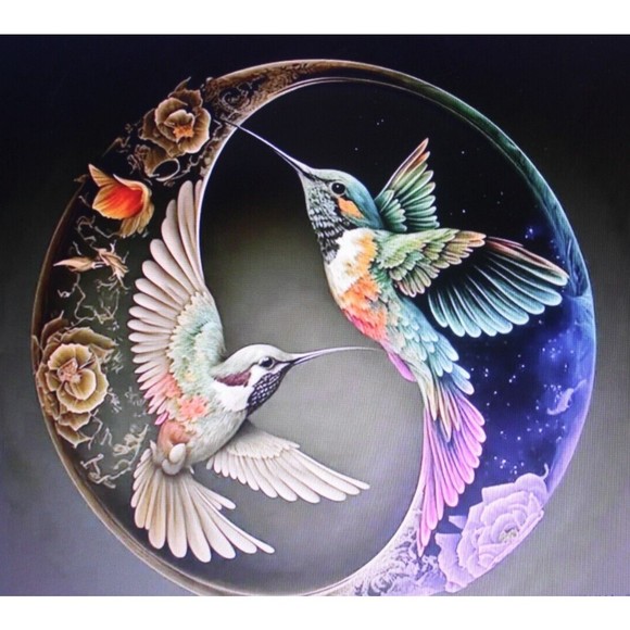 DIY 5D Diamond Painting Kits for Adults Full Round Drill Crystal Embroidery NIP - Picture 2 of 7